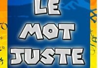 Le mot juste niveau 91 à 120 solution