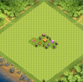 village clash of clans HDV 1 COC