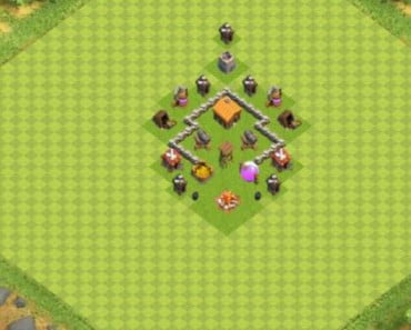 village clash of clans HDV 2 COC