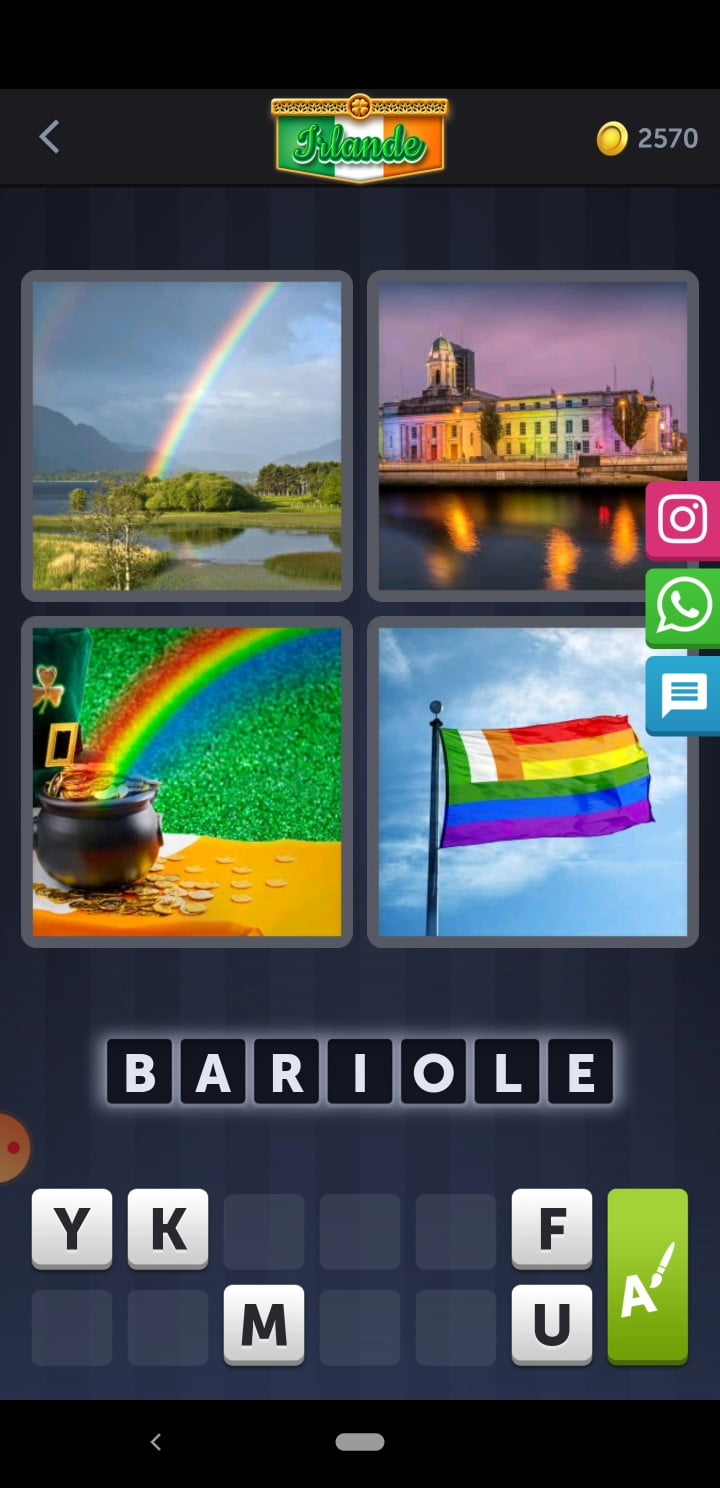 4 Images 1 Mot Énigme Journalière Irlande 6 Mars 2020 4 Images 1 Mot Énigme Journalière Irlande 6 Mars 2020