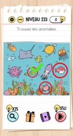 solution Brain Test niveau 233