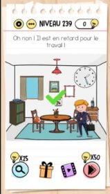 solution Brain Test niveau 239