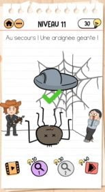 solution Brain Test 2 Joe le chasseur de monstres NIVEAU 11 