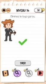 solution Brain Test 2 Joe le chasseur de monstres NIVEAU 14