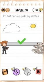 solution Brain Test 2 Joe le chasseur de monstres NIVEAU 19