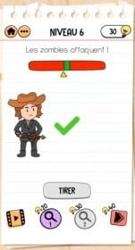 solution Brain Test 2 Joe le chasseur de monstres NIVEAU 6