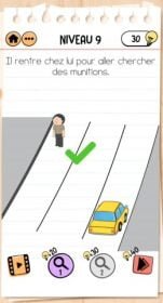 solution Brain Test 2 Joe le chasseur de monstres NIVEAU 9