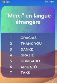 solution top 7 niveau 186