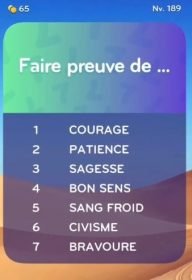 solution top 7 niveau 189