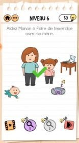 solution Brain Test 2 La Famille McMéninge NIVEAU 6