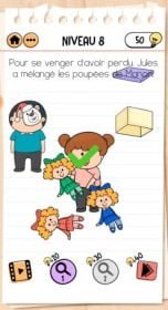 solution Brain Test 2 La Famille McMéninge NIVEAU 8