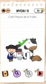 solution Brain Test 2 NIVEAU 12 Ferme d’Émilie