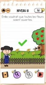 solution Brain Test 2 NIVEAU 8 Ferme d’Émilie  