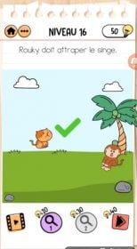 solution Brain Test 2 Les aventures de Rouky NIVEAU 16