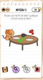 solution Brain Test 2 Les aventures de Rouky NIVEAU 2