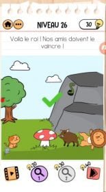 solution Brain Test 2 Les aventures de Rouky NIVEAU 26