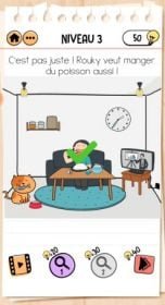 solution Brain Test 2 Les aventures de Rouky NIVEAU 3