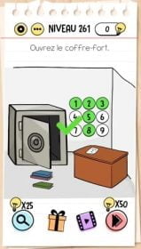 solution Brain Test Niveau 261