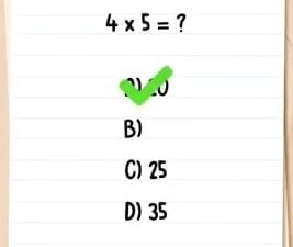 solution Brain Test niveau 264