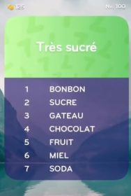 solution top 7 niveau 100