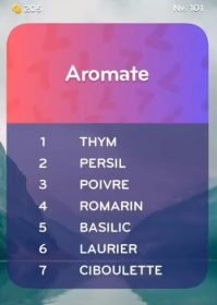 solution top 7 niveau 101