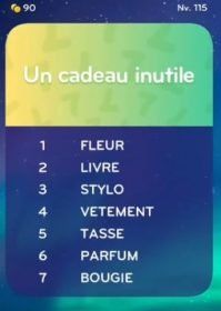 solution top 7 niveau 115