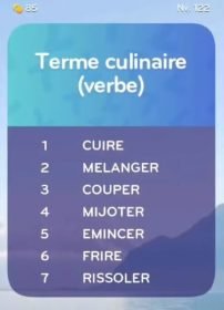 solution top 7 niveau 122