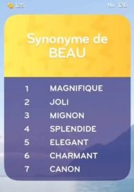 solution top 7 niveau 126