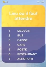 solution top 7 niveau 129