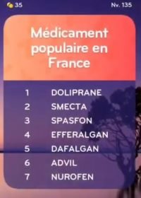 solution top 7 niveau 135