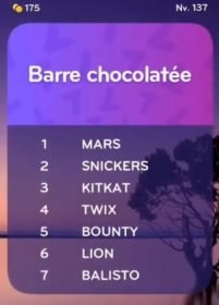 solution top 7 niveau 137