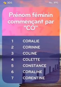 solution top 7 niveau 195