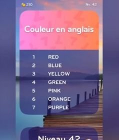 solution top 7 niveau 42