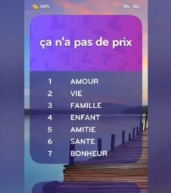 solution top 7 niveau 46