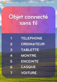 solution top 7 niveau 64