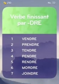 solution top 7 niveau 72