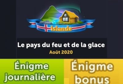 solution 4 images 1 mot islande enigme journaliere aout 2020