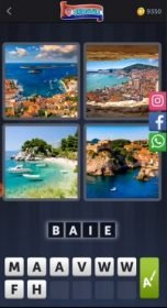 4 Images 1 Mot Énigme Journalière croatie 6 juillet 2020