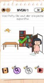 solution Brain Test 2 patty lapoisse NIVEAU 1