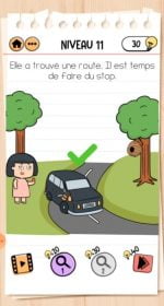 solution Brain Test 2 patty lapoisse NIVEAU 11