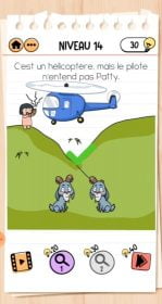 solution Brain Test 2 patty lapoisse NIVEAU 14