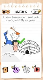 solution Brain Test 2 patty lapoisse NIVEAU 15