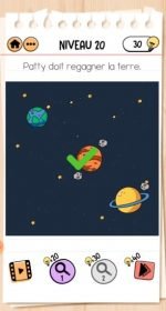 solution Brain Test 2 patty lapoisse NIVEAU 20