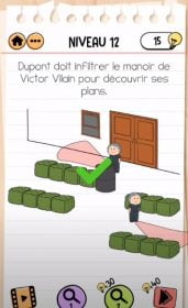 solution Brain Test 2 agent dupont NIVEAU 12