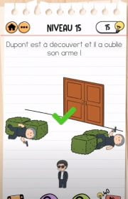 solution Brain Test 2 agent dupont NIVEAU 15