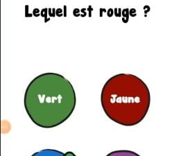 solution Trick Me Niveau 1 – lequel est rouge ?