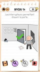 solution Brain Test 2 comment s'évader NIVEAU 14