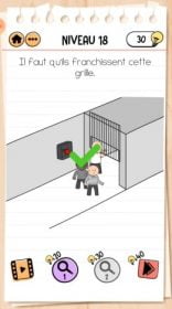 solution Brain Test 2 comment s'évader NIVEAU 18