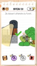 solution Brain Test 2 comment s'évader NIVEAU 19