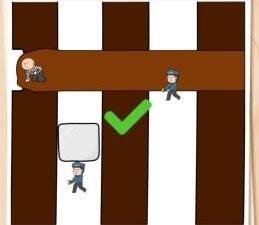 Brain Test 2 comment s’évader NIVEAU 8 – creusez un tunnel pour vous évader ?